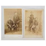 11 antique cabinet card photos