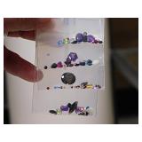 4 pkgs. of assorted jewelry gemstones