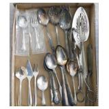 Vintage silverware: Spoons - Server - Tongs &