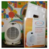 Feature Comforts oscillating electric heater fan