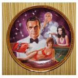 6 porcelain plates: 4 James Bond 007 - Jungle