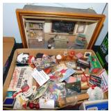 Window shadowbox schoolroom - Refrigerator