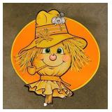 1986 Beistle Halloween scarecrow cut-out -