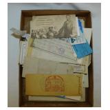Paper ephemera: 1940
