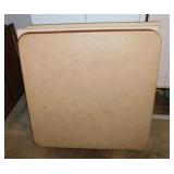 3 vintage card tables