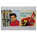 17 Elvis Presley Vintage vinyl 45 rpm records: