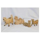 Vintage Kenmar cow service set: Salt & Pepper