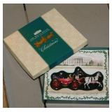 Christmas tree ornaments: White House ornament in