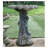 Concrete bird bath, 23