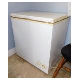 Small chest freezer w/ baskets, 29" x 21" x 30",