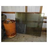 Double paned picture window, no frame, 60" x 51"
