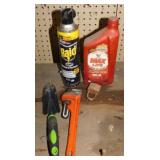 Garden tools - Ridgid 10" pipe wrench - Raid