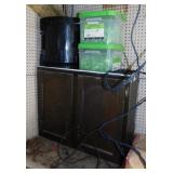 Wooden cabinet, 30" x 24" - Two boxes 1 1/4"