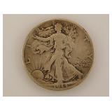 1944-S Walking Liberty silver half dollar coin