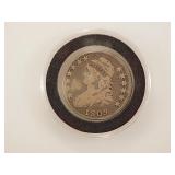 1809 Capped Bust silver half dollar coin