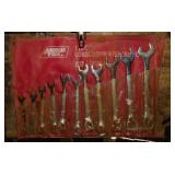 American Forge 11 pc. SAE combination wrench set
