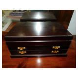 1987 Rosalco Commodore velvet lined dresser top
