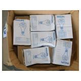 Philips 200 watt light bulbs, partial case