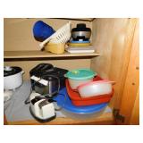 Tupperware - Toaster - Knife sharpener - Fryer &
