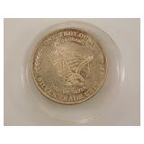 1981 .999 1 troy oz. silver round US Assay Office,