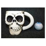 Puckator Ancient Skull Head ceramic mug -
