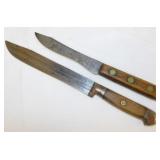 2 vintage knives: Stewart