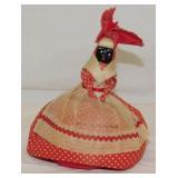 Black Americana souvenir pin cushion