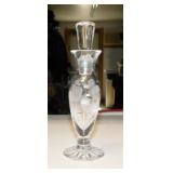Signed Royal Brierley cut crystal perfume bottle,