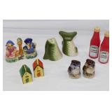 5 pair vintage S&P salt & pepper shakers