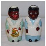 2 vintage pair S&P salt & pepper shakers: