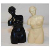 2 vintage pair S&P salt & pepper shakers: