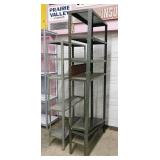 Heavy duty steel 7 shelf garage shelving unit,