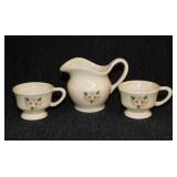 Cottagecore Shabby Chic porcelain dishware: Bowls