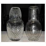 2 stunning crystal tumble ups: Godinger Dublin