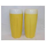 2 vintage Aunt Jemima pancake shaker bottles,