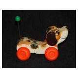 1965 Fisher Price Little Snoopy dog pull toy #