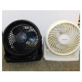 2 Honeywell 9" desktop fans