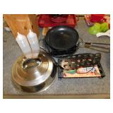 Grilling items: Coleman 9" skillet - Blackstone