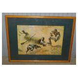 1908 Winchester advertising Black Americana print,