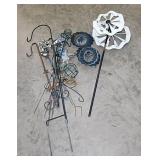 Garden spinners - Reflectors - Yard art stakes -