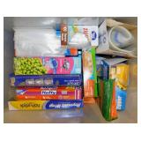 Sterilite 64 qt. storage tote w/ lid full of