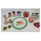 Black Americana: Occupied Japan watermelon S&P