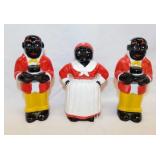 3 Black Americana figurines: Aunt Jemima -