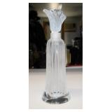 Rare signed Verreries Brosse crystal perfume