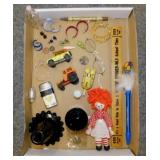 Vintage handmade Raggedy Ann doll - Toy trucks -