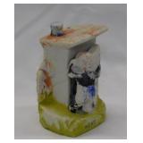 Vintage ceramic Boy In The Outhouse figurine