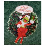 Christmas: 1980 Kermit the Frog cut-out by