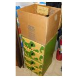 Cardboard drawer unit - Winter gloves - New rain