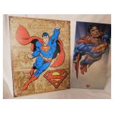 2 metal Superman signs - Avalon weaving loom set