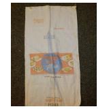Vintage Country Club flour sack - Shabby Chic